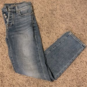 7 For All Mankind Josefina Skinny Boyfriend ankle jeans